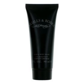 Ed Hardy Skulls & Roses by Ed Hardy (Option: 3 oz Hair & Body Wash for Men)