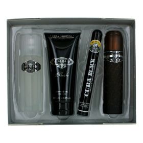 Cuba Black by Cuba (Option: 4 Piece Gift Set for Men)