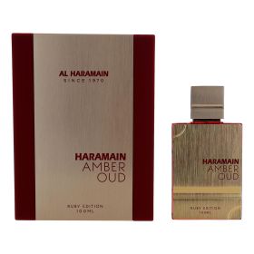 Amber Oud Ruby Edition by Al Haramain (Option: 3.4 oz Eau De Parfum Spray for Unisex)